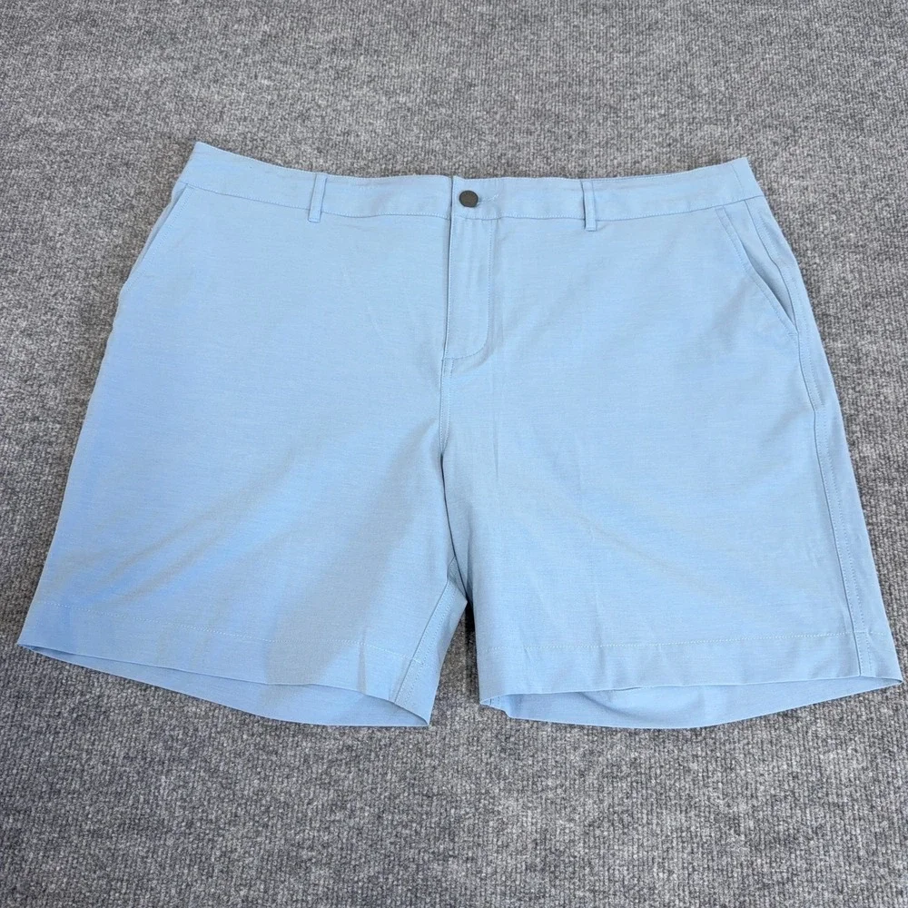 Faherty All Day Shorts Men 42 Weathered Blue 7